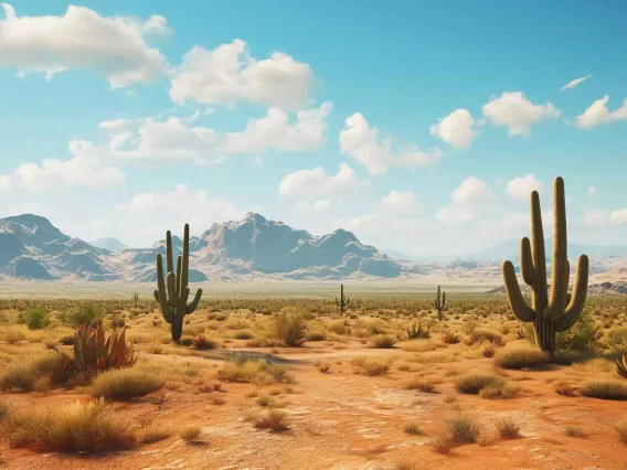 Arizona desert landscape